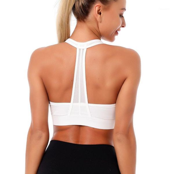 gym clothing backless sports bra shockproof brasieres running fitness bralette workout bras push up training tank yoga bra1, White;black
gym clothing backless sports bra shockproof brasieres running fitness bralette workout bras push up training tank yoga bra1, White;black