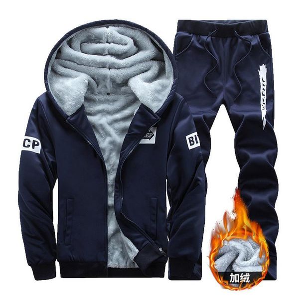 new men's autumn winter men sportswear 2 piece set sporting suit zipper hooded jacket+pant sweatsuit male tracksuit, Gray
new men's autumn winter men sportswear 2 piece set sporting suit zipper hooded jacket+pant sweatsuit male tracksuit, Gray