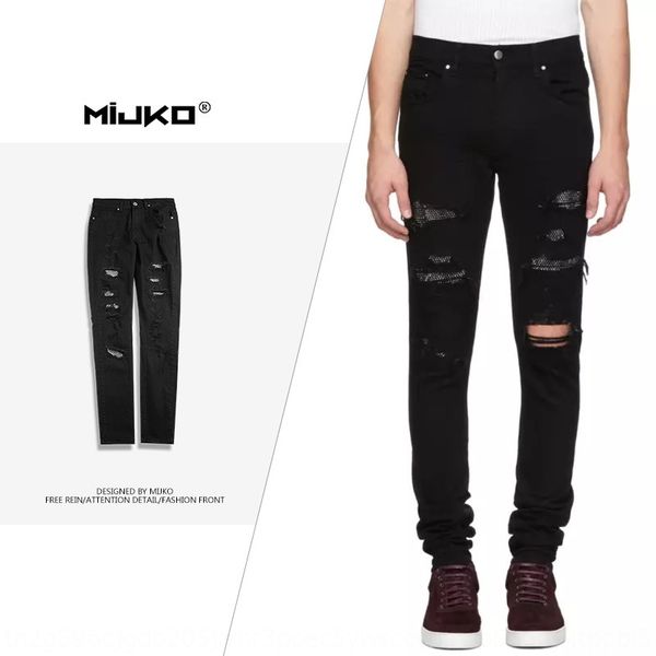 mijko men's and jeans wear new autumn winter 2020 new productspaint splashingworn-outhole torn pantsmen's stitching small leg jean, Blue
mijko men's and jeans wear new autumn winter 2020 new productspaint splashingworn-outhole torn pantsmen's stitching small leg jean, Blue