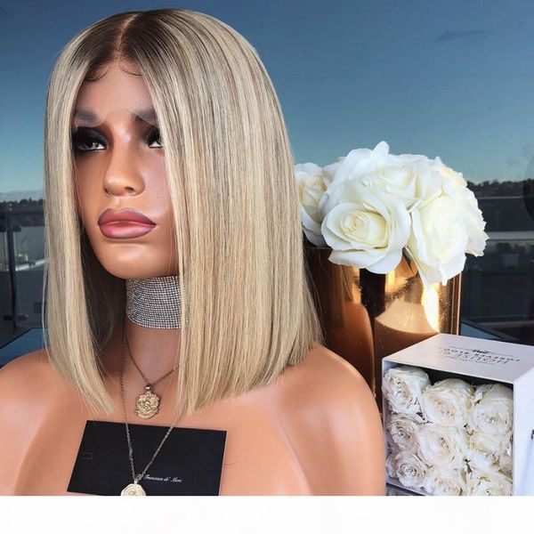 highlight short bob full lace human hair wigs for black women 150density ombre blonde 13x6 deep part lace front wigs remy, Black;brown
highlight short bob full lace human hair wigs for black women 150density ombre blonde 13x6 deep part lace front wigs remy, Black;brown
