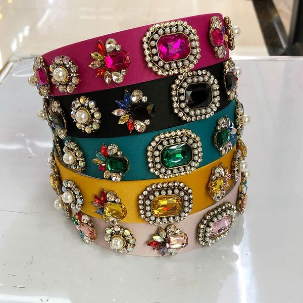 hair accessories baroque big coloed rhinestone headband hairband for women girls metal beads flower head
hair accessories baroque big coloed rhinestone headband hairband for women girls metal beads flower head