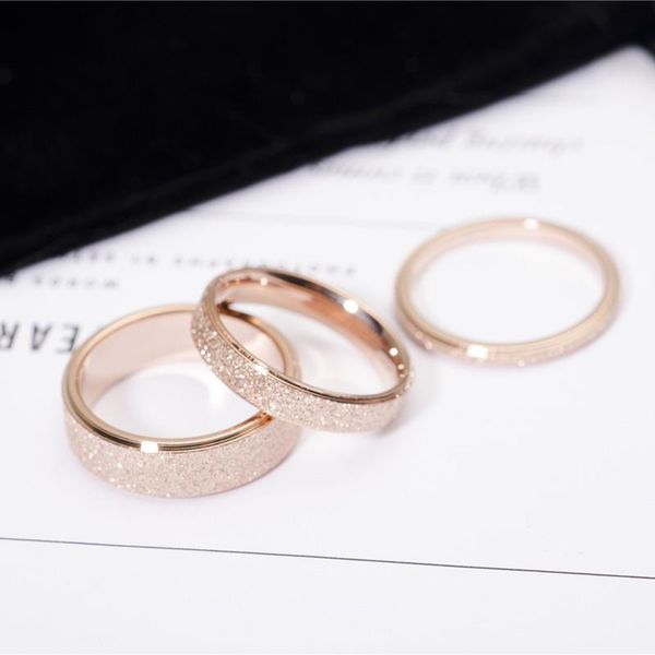 rose gold color titanium steel simple frosting fine 2mm depth women ring, us size 3 to size 10 ,two colors, Golden;silver
rose gold color titanium steel simple frosting fine 2mm depth women ring, us size 3 to size 10 ,two colors, Golden;silver