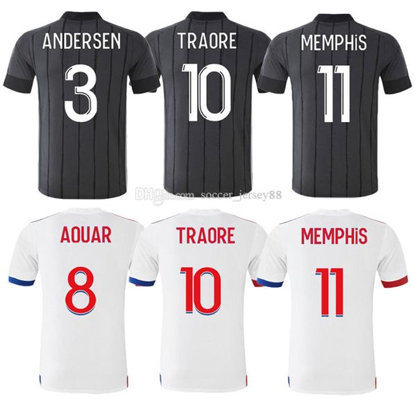 men + kids kits 2020 2021 olympique soccer jerseys memphis yon traore fekir football shirts 20 21 aouar maillot de foot, Black;yellow
men + kids kits 2020 2021 olympique soccer jerseys memphis yon traore fekir football shirts 20 21 aouar maillot de foot, Black;yellow