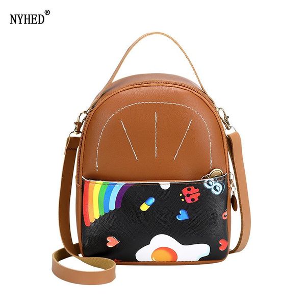 nyhed малый рюкзак женщины моды красочные радуга сумка женский sac основной femme пакет
nyhed малый рюкзак женщины моды красочные радуга сумка женский sac основной femme пакет