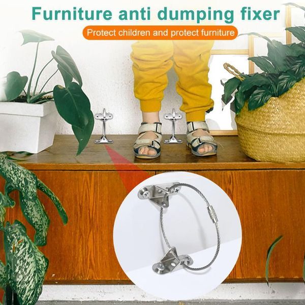 furniture straps for baby proofing (4/6 pack), child proofing metal furniture anchors, safety straps earthquake resistant1
furniture straps for baby proofing (4/6 pack), child proofing metal furniture anchors, safety straps earthquake resistant1