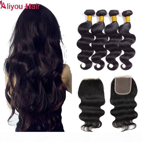 8a brazilian virgin hair with closure extensions 4 bundles brazilian body wave with 4x4 lace closure remy human hair weave natural color, Black;brown
8a brazilian virgin hair with closure extensions 4 bundles brazilian body wave with 4x4 lace closure remy human hair weave natural color, Black;brown