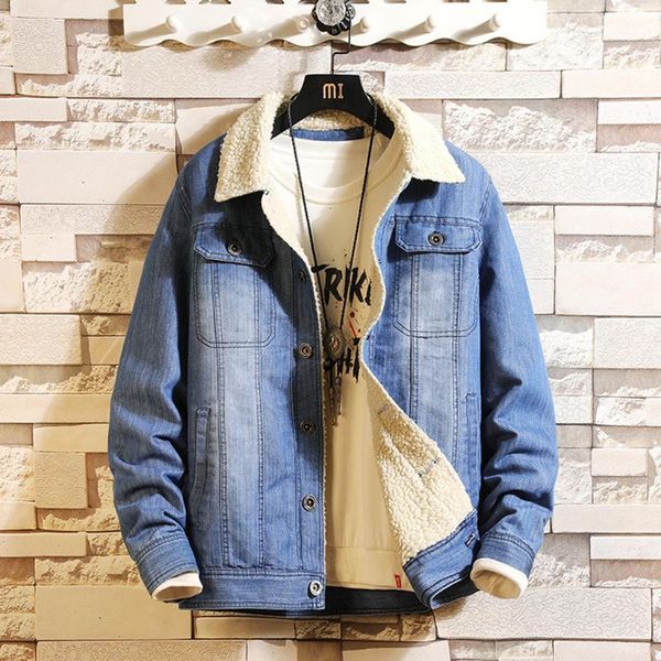 mens fashion casual coat plus velvet cowboy jacket male loose button long sleeve keep warm coat pocket men outwear#g21, Black;brown
mens fashion casual coat plus velvet cowboy jacket male loose button long sleeve keep warm coat pocket men outwear#g21, Black;brown
