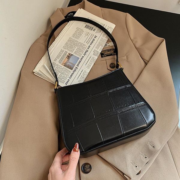 cross body brand designer crocodile pattern women's shoulder bag fashion simple handbag small square crossbody