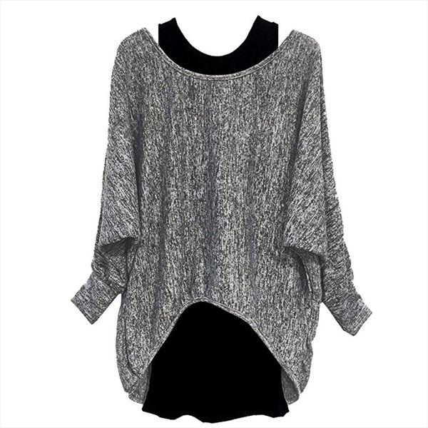 women fashion sweater two piece set long sleeve sweater vest women casual loose pullover ladies sweaters, White;black
women fashion sweater two piece set long sleeve sweater vest women casual loose pullover ladies sweaters, White;black