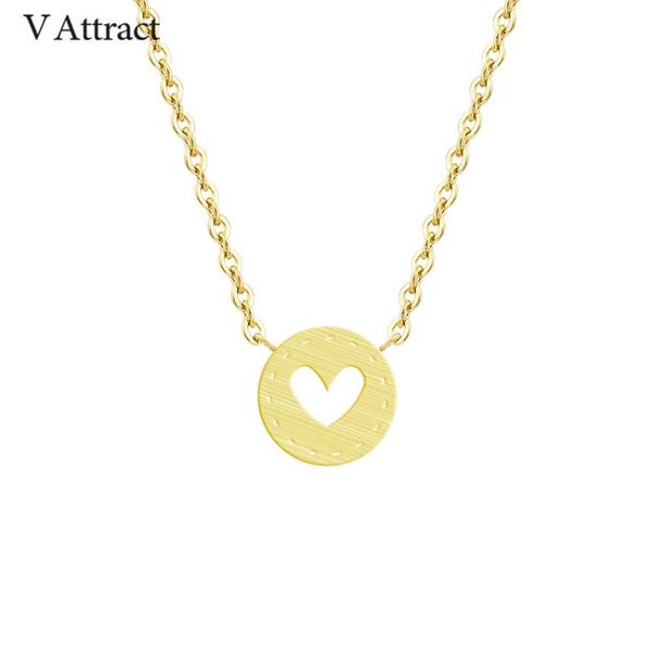 pendant necklaces v attract handmade cut out heart charm 2021 fashion accessories round choker rose gold ketting colar feminino, Silver
pendant necklaces v attract handmade cut out heart charm 2021 fashion accessories round choker rose gold ketting colar feminino, Silver