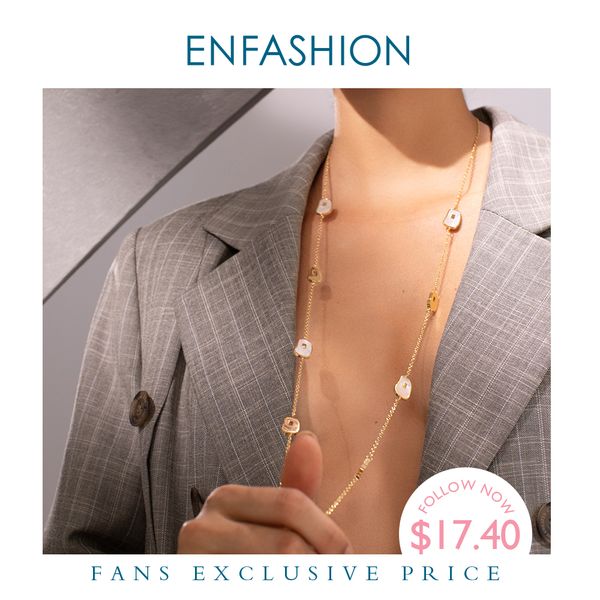 enfashion нерегулярное природные раковины ожерелье женщин цвета золота нержавеющей стали femme длинное ожерелье ювелирных изделий способа p1, Silver
enfashion нерегулярное природные раковины ожерелье женщин цвета золота нержавеющей стали femme длинное ожерелье ювелирных изделий способа p1, Silver