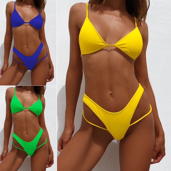2019 women's split body swimsuit solid bikini chan double new
2019 women's split body swimsuit solid bikini chan double new