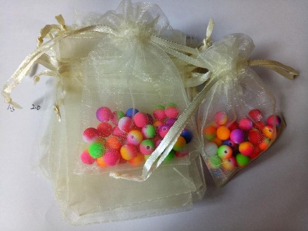100pcs beige organza bag drawstring pouch wedding birthday christmas party gift for jewelry packaging display bags supplies, Pink;blue
100pcs beige organza bag drawstring pouch wedding birthday christmas party gift for jewelry packaging display bags supplies, Pink;blue
