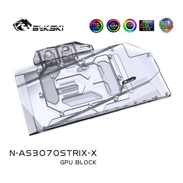 bykski gpu water block for asus rtx 3070 strix graphics card full cover watercooler support motherboard control,n-as3070strix-x1
bykski gpu water block for asus rtx 3070 strix graphics card full cover watercooler support motherboard control,n-as3070strix-x1