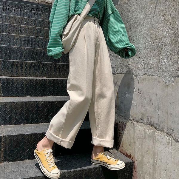 solid jeans women cuffs loose straight korean style simple all-match spring autumn casual trendy female bottom college popular, Blue
solid jeans women cuffs loose straight korean style simple all-match spring autumn casual trendy female bottom college popular, Blue