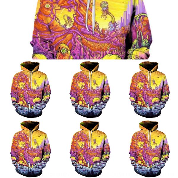 rick and modi 3d printed fashion sports hoodie men's and women's sweater pullover pulloverhoodie pullover pdezn, Black
rick and modi 3d printed fashion sports hoodie men's and women's sweater pullover pulloverhoodie pullover pdezn, Black