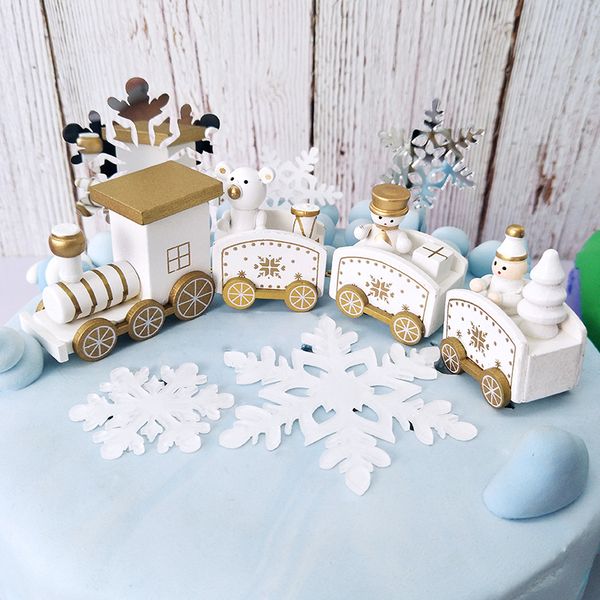 dessert train baking cake table decoration wooden straw circle snowman christmas plug-in
dessert train baking cake table decoration wooden straw circle snowman christmas plug-in