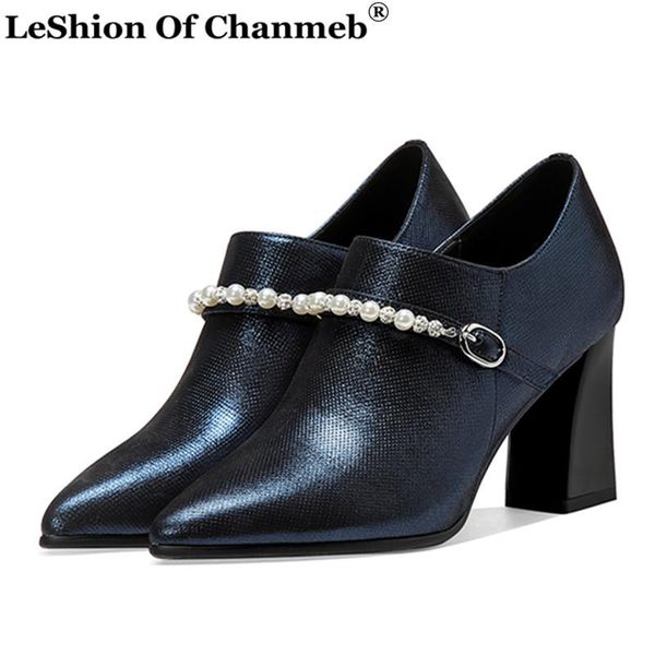 elegant pearls shoes women sheep leather ankle boots autumn lady size 34-42 thick high heels booties woman black blue party shoe
elegant pearls shoes women sheep leather ankle boots autumn lady size 34-42 thick high heels booties woman black blue party shoe