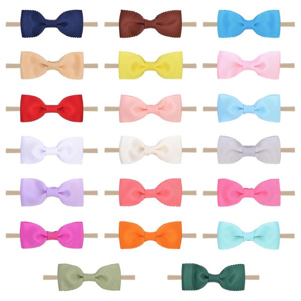 20pcs/lot girls solid grograin ribbon hair bows elastic baby headbands for children samll bowknot kids hair accessories 344 q sqcres
20pcs/lot girls solid grograin ribbon hair bows elastic baby headbands for children samll bowknot kids hair accessories 344 q sqcres