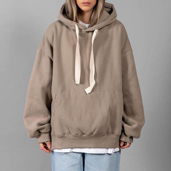 women's hoodies & sweatshirts malina solid hooded women fashion casual front pocket sweatshirt elegant loose female ladies ji, Black
women's hoodies & sweatshirts malina solid hooded women fashion casual front pocket sweatshirt elegant loose female ladies ji, Black