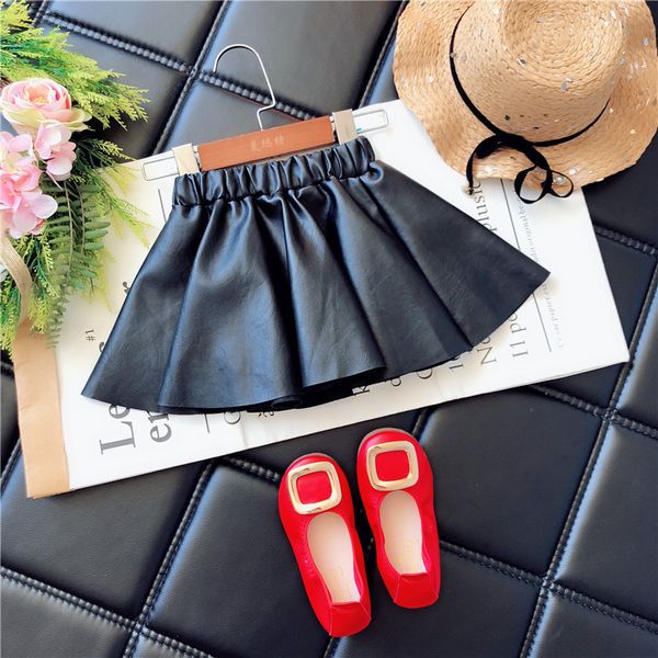 spring summer girls pu baby kids fashion children mini skirt toddler bottoms black elastic waist 2 to 7 yrs y200704
spring summer girls pu baby kids fashion children mini skirt toddler bottoms black elastic waist 2 to 7 yrs y200704