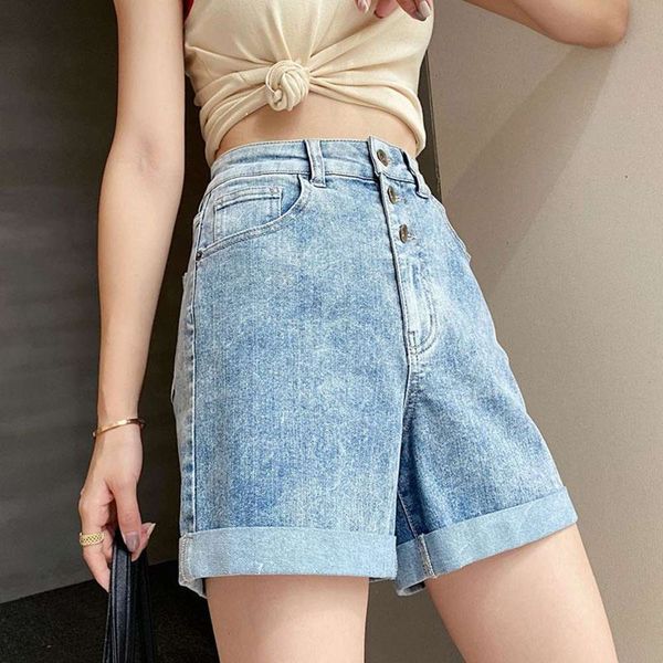 new autumn 2020 casual shorts wide leg pants high waist women's jeans origin, White;black
new autumn 2020 casual shorts wide leg pants high waist women's jeans origin, White;black