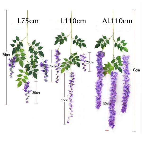 12 pack silk artificial ivy leaves wisteria flower garlands hanging for home kitchen garden office party wedding wall de bbyrjv 
12 pack silk artificial ivy leaves wisteria flower garlands hanging for home kitchen garden office party wedding wall de bbyrjv