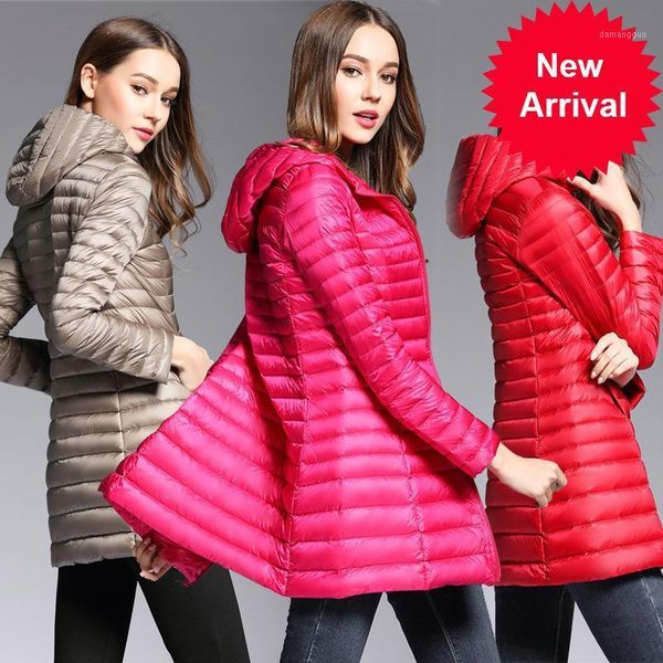 spring padded woman hooded long jacket white duck down female overcoat ultra light slim solid jackets coat portable parkas1, Black
spring padded woman hooded long jacket white duck down female overcoat ultra light slim solid jackets coat portable parkas1, Black