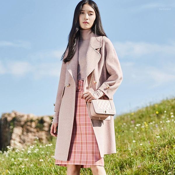 2020 wool coat women fashion alpaca coats long autumn winter jacket turn down collar overcoat abrigo mujer r6858a1, Black
2020 wool coat women fashion alpaca coats long autumn winter jacket turn down collar overcoat abrigo mujer r6858a1, Black