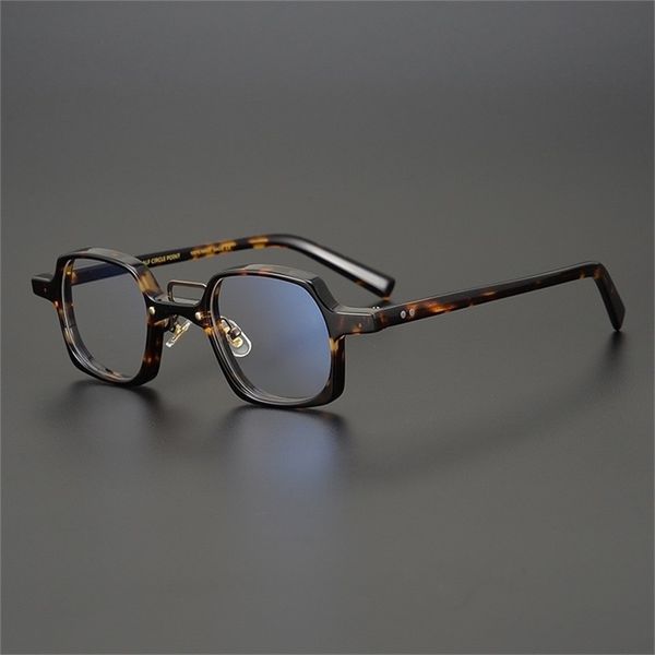 70% off clearance online classical tortoiseshell color small handmade plate glasses frame men's and women's height number small fa, White;black
70% off clearance online classical tortoiseshell color small handmade plate glasses frame men's and women's height number small fa, White;black