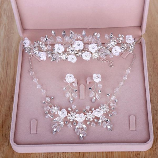 bridal headdress crown 2020 new korean super fairy white gauze dress wedding accessories set, Silver
bridal headdress crown 2020 new korean super fairy white gauze dress wedding accessories set, Silver