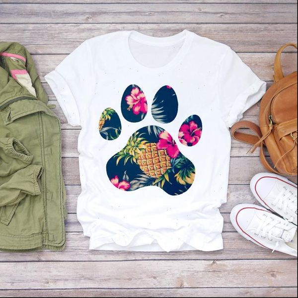 women 2021 summer pineapple paw dog floral print fruit camisas shirt ladies womens t shirts t female tee t shirt, White
women 2021 summer pineapple paw dog floral print fruit camisas shirt ladies womens t shirts t female tee t shirt, White