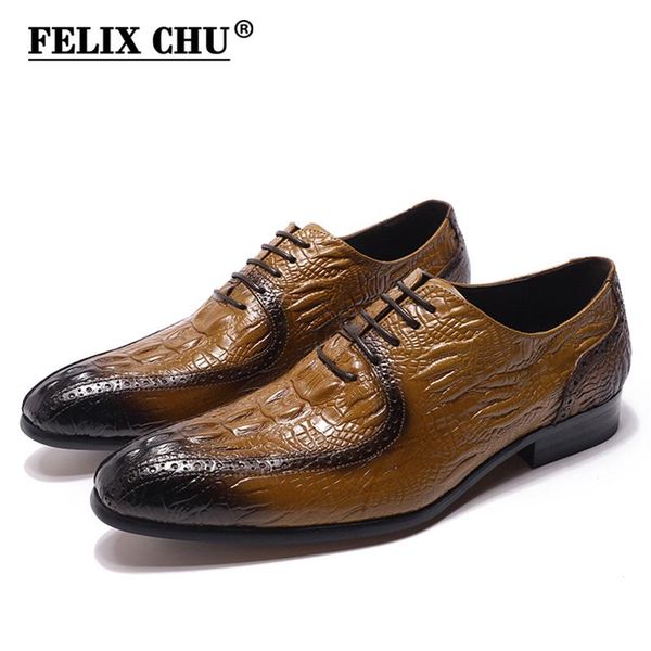 mens oxfords black brown genuine leather classic crocodile alligator print pointed toe men dress shoes lace up leather shoes
mens oxfords black brown genuine leather classic crocodile alligator print pointed toe men dress shoes lace up leather shoes