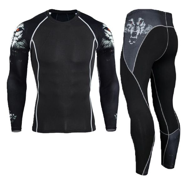 men's thermal underwear long johns compression suit men crossfit leggings mma gyms t-shirt trousers fitness tights tracksuit sportswear, Black;white
men's thermal underwear long johns compression suit men crossfit leggings mma gyms t-shirt trousers fitness tights tracksuit sportswear, Black;white