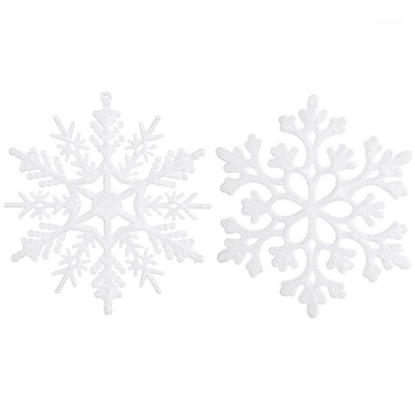 christmas decorations 36pcs plastic snowflake ornaments,sparkling white iridescent glitter ornaments on string hanger for decorating,craftin
christmas decorations 36pcs plastic snowflake ornaments,sparkling white iridescent glitter ornaments on string hanger for decorating,craftin