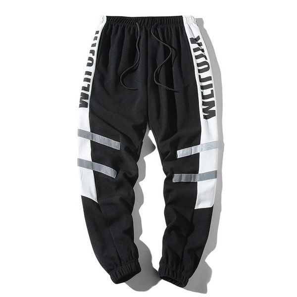 men's pants men color block patchwork thin joggers harem nice autumn fashion hip hop casual male trousers elastic streetwear, Black
men's pants men color block patchwork thin joggers harem nice autumn fashion hip hop casual male trousers elastic streetwear, Black