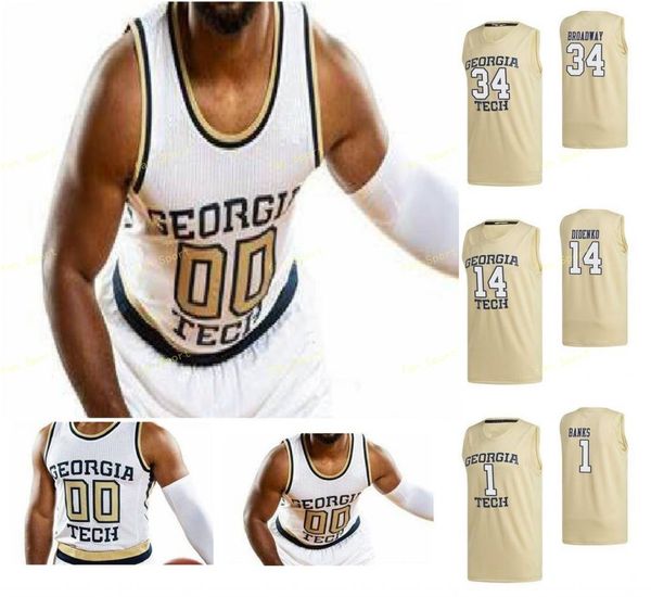 georgia tech yellow jackets college basketball jersey 35 kristian sjolund usher shaheed medlock moses wright malachi rice custom stitched, Black
georgia tech yellow jackets college basketball jersey 35 kristian sjolund usher shaheed medlock moses wright malachi rice custom stitched, Black