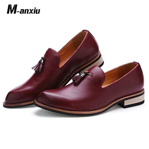 2020 elegant men loafers fashion trend leather shoes retro casual tassel breathable men shoes luxury male pointed toe footwear, Black
2020 elegant men loafers fashion trend leather shoes retro casual tassel breathable men shoes luxury male pointed toe footwear, Black