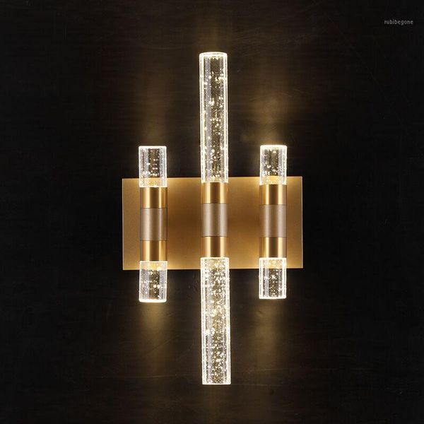 wall lamp jubilant post-modern bubble crystal luxury led sconce bedroom bathroom mirror light home decor lighting fixtures1