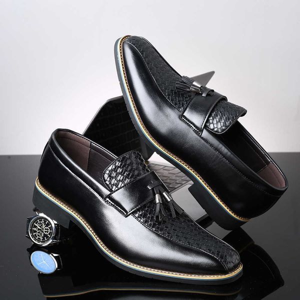 wholesale classic luxury men dress shoes handmade leather leisure party wedding for male tassel flats oxfords hombre formal plus size 38-48, Black
wholesale classic luxury men dress shoes handmade leather leisure party wedding for male tassel flats oxfords hombre formal plus size 38-48, Black
