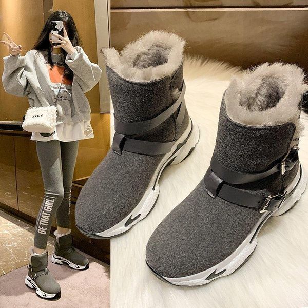 boots y89 snow women winter belt buckle platform casual keep warm ankle women's shoes botas muje, Black
boots y89 snow women winter belt buckle platform casual keep warm ankle women's shoes botas muje, Black