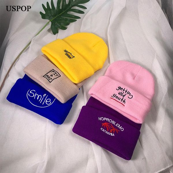 beanie/skull caps uspop 2021 women knitted beanies letter embroidery skullies winter casual thick warm knitting hats, Blue;gray
beanie/skull caps uspop 2021 women knitted beanies letter embroidery skullies winter casual thick warm knitting hats, Blue;gray