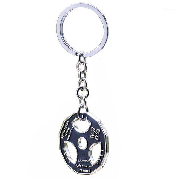 keychains weight plate dumbbell charm keychain bodybuilding crossfit fitness key chains sporty gym motivation jewelry trainer gift1, Silver
keychains weight plate dumbbell charm keychain bodybuilding crossfit fitness key chains sporty gym motivation jewelry trainer gift1, Silver