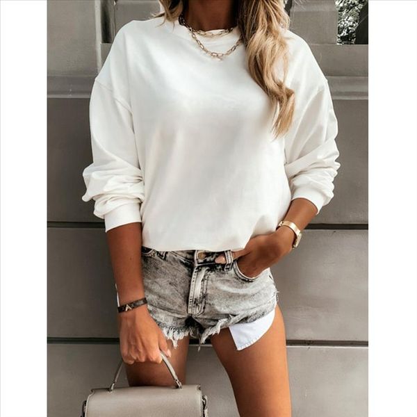 solid color sweatshirt women casual fashion winter autumn ladies pullover white pink purple khaki streetwear 5, Black
solid color sweatshirt women casual fashion winter autumn ladies pullover white pink purple khaki streetwear 5, Black