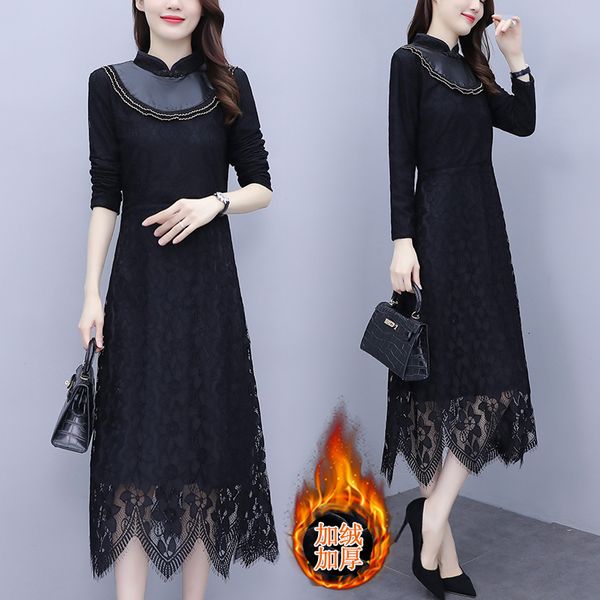 more s-5xl-sized thermal loop womens dressed winter keep beautiful fashion cheongsam chinese vintage dress 8b43, Black;gray
more s-5xl-sized thermal loop womens dressed winter keep beautiful fashion cheongsam chinese vintage dress 8b43, Black;gray