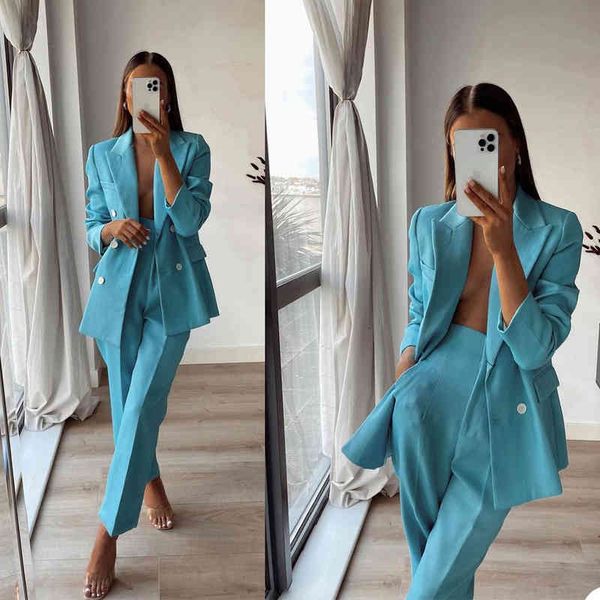women's two piece pants elegant women double breasted pocket blazer suits streetwear suit jacket with trouser custom made pieces set 07, White
women's two piece pants elegant women double breasted pocket blazer suits streetwear suit jacket with trouser custom made pieces set 07, White