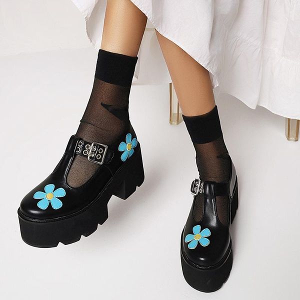 ribetrini the big size 43 girl solid buckle platform round toe shoes women sandals leisure fashion punk sandals1, Black
ribetrini the big size 43 girl solid buckle platform round toe shoes women sandals leisure fashion punk sandals1, Black