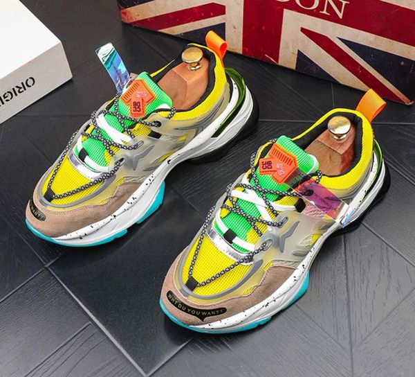 новая мода дизайнер мужчины ретро замши смешанный цвет lace-up причинная квартиры обувь мужской платформа high-top rock кроссовки zapatos ho, Black 
новая мода дизайнер мужчины ретро замши смешанный цвет lace-up причинная квартиры обувь мужской платформа high-top rock кроссовки zapatos ho, Black