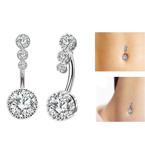 stainless steel diamond belly ring allergy zircon navel bell button rings fashion women body jewelry will and sandy fashion 0fl6b, Silver
stainless steel diamond belly ring allergy zircon navel bell button rings fashion women body jewelry will and sandy fashion 0fl6b, Silver