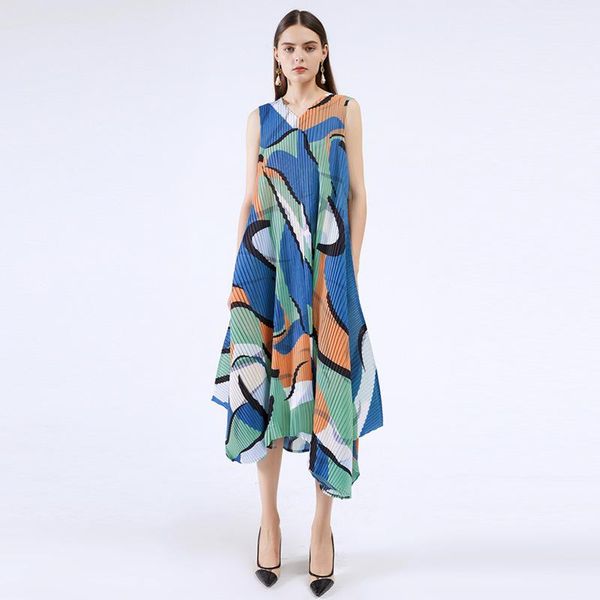 casual dresses superaen 2021 style summer print slim sleeveless v neck mid calf geometric dress for women, Black;gray
casual dresses superaen 2021 style summer print slim sleeveless v neck mid calf geometric dress for women, Black;gray